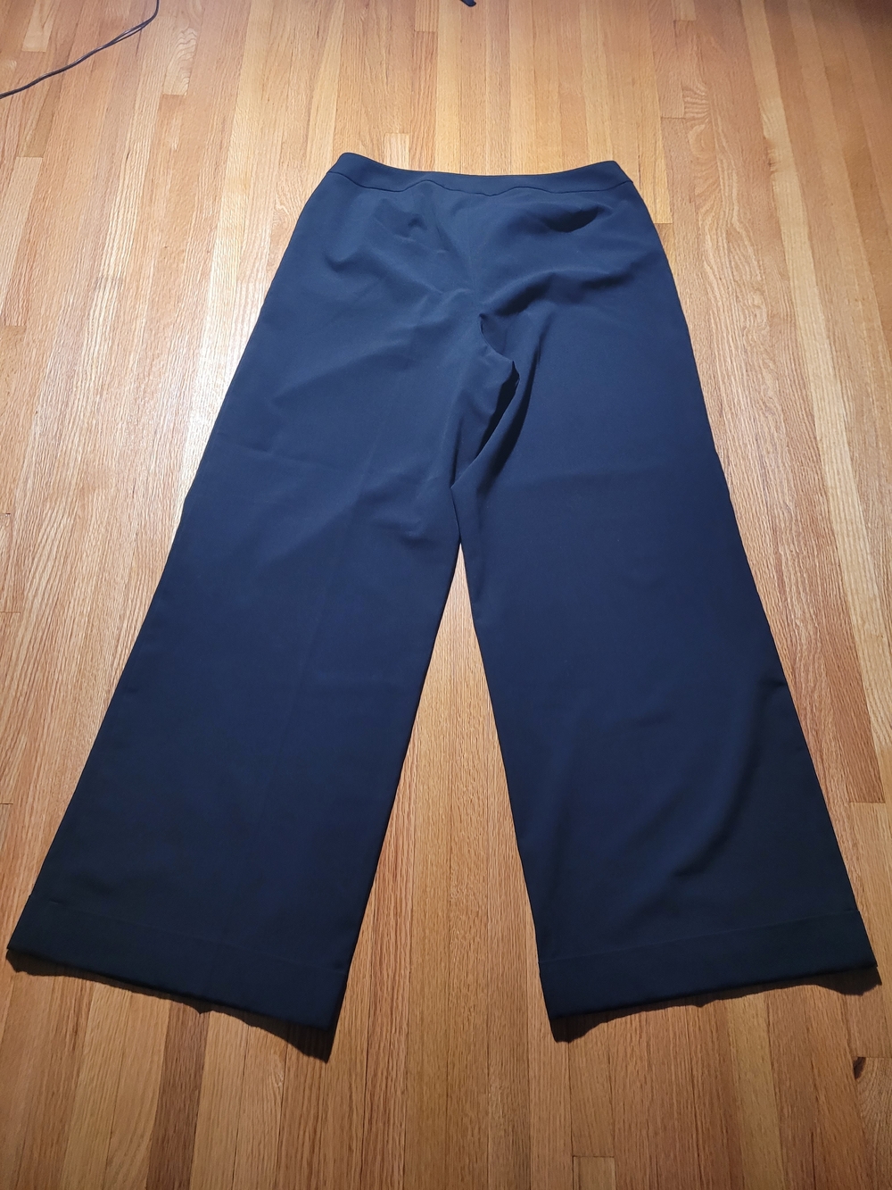 Lane Bryant Black Wide-Leg Pants